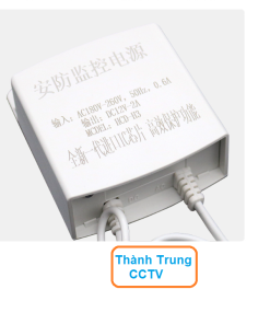 Nguồn 12V2A ngoài trời dùng cho camera ( màu trắng)