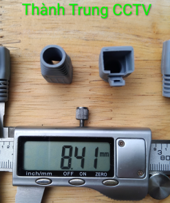 Đầu chụp cat6a màu xám