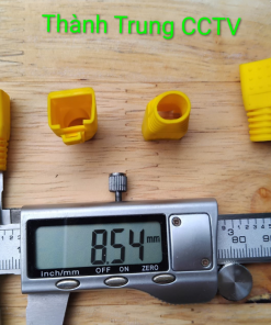Đầu chụp hạt mạng cat6a màu vàng