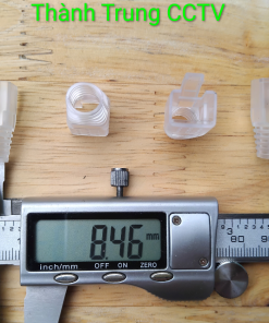 Đầu chụp hạt mạng cat6a trong suốt Thành Trung CCTV 0989282821