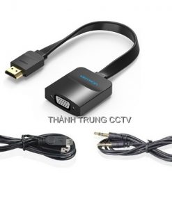 Chuyển HDMI ra VGA có Audio và USB VENTION