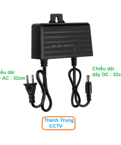 Nguồn 12V2A dùng cho camera ngoài trời