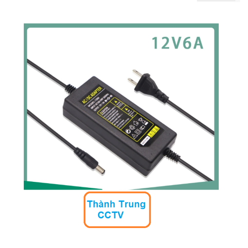 Nguồn DC 12V-6A Adapter 12V6A
