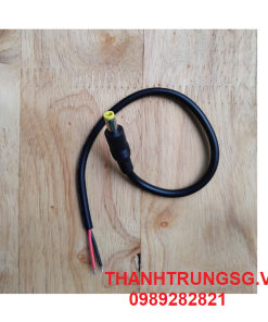 Dây đúc DC một đầu đực 5.5*2.5(mm) lõi dày 0.75mm và 1.5mm dài 27cm chịu tải 8A-12A tại Thủ Đức