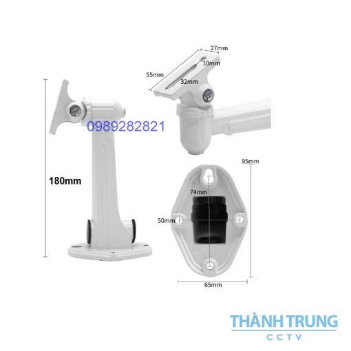 Chân đế camera hợp kim nhôm J1212