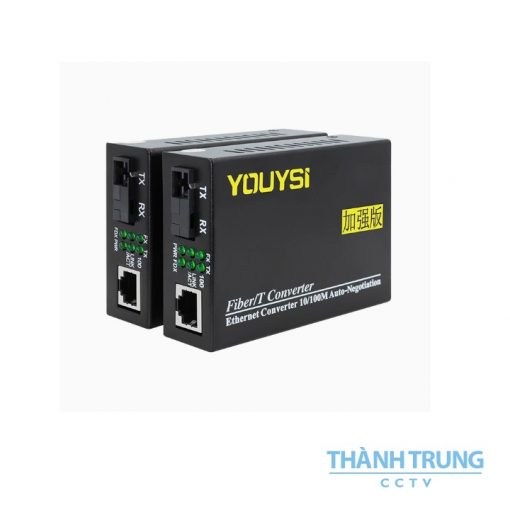 Converter single mode YOUYSI tốc độ 100Mbps