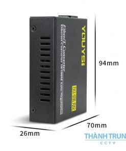 Converter single mode YOUYSI tốc độ 100Mbps