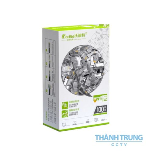Đầu mạng Rj45 Cat6 Codite chống nhiễu