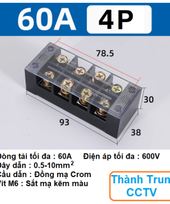 Domino điện 60A 3P 4P
