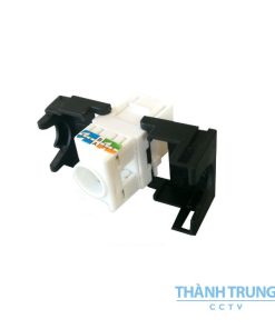 Modular CAT6A nhân mạng CAT6A không cần dùng tool nhấn dùng cho patch panel và mặt nạ âm tường