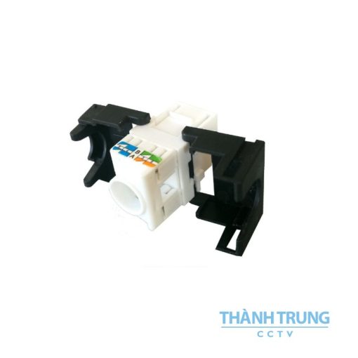 Modular CAT6A nhân mạng CAT6A không cần dùng tool nhấn dùng cho patch panel và mặt nạ âm tường