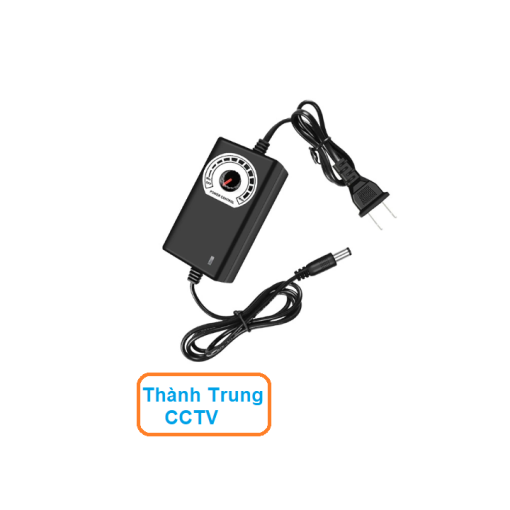 Nguồn điều chỉnh áp 3V-12V dòng tải 2A dùng làm điều tốc cho motor