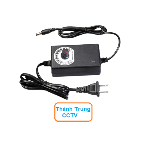 Nguồn điều chỉnh áp 3V-12V dòng tải 2A dùng làm điều tốc cho motor