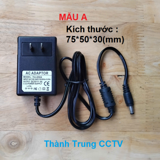 Nguồn 5V4A dùng cho converter quang và switch quang