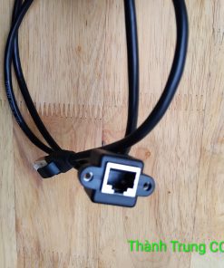 Cáp mạng đúc sẵn 2 đầu RJ45 đực cái, dây patch cord cat5 và cat6 Male to Female