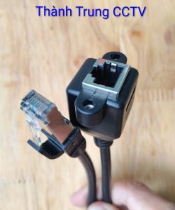 Cáp mạng đúc sẵn 2 đầu RJ45 đực cái, dây patch cord cat5 và cat6 Male to Female, Thành Trung CCTV 0989282821