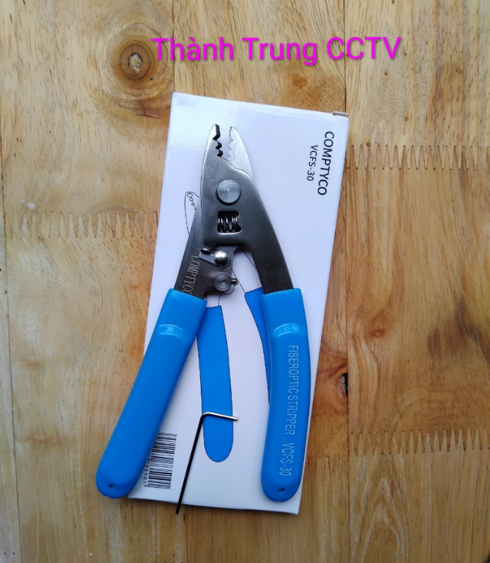 Kìm tuốt sợi quang bằng thép không rỉ VCFS3 màu xanh dương , Thành Trung CCTV 0989282821 Kìm tuốt sợi quang bằng thép không rỉ VCFS3 màu xanh dương , Thành Trung CCTV 0989282821