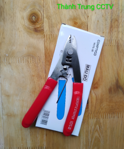Kìm tuốt sợi quang bằng thép không rỉ VCFS3 màu đỏ , Thành Trung CCTV 0989282821