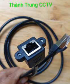 Dây patch cord cat6 đực cái, Cáp mạng đúc sẵn 2 đầu RJ45 đực cái, dây patch cord cat6 Male to Female